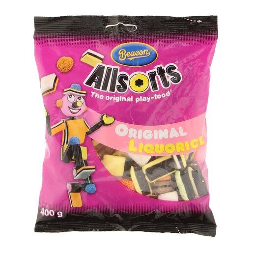 BEACON LIQUORICE ALL SORTS 75G