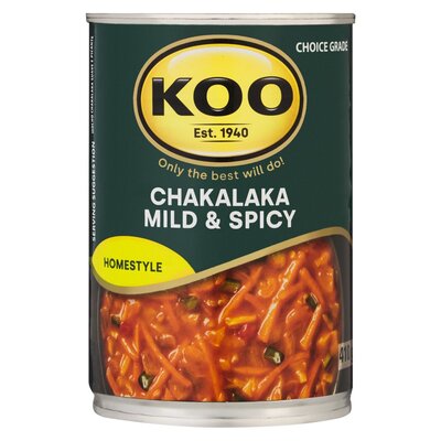 KOO CHAKALAKA MILD & SPICY