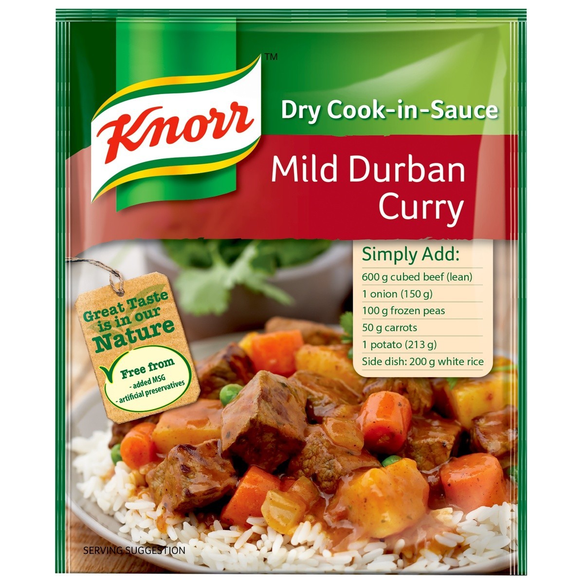 KNORR MILD DURBAN CURRY