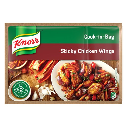 KNORR STICKY CHICKEN WINGS (COOK IN SAUCE)