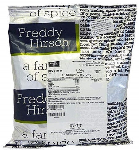 FREDDY HERSCH JAGVELD BILTONG SPICE