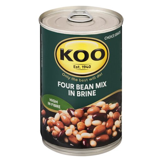 KOO BEANS (FOUR BEANS MIX IN FLAVOURED BRINE