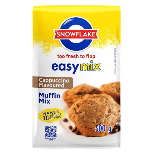 SNOWFLAKE CAPPUCCINO MUFFIN MIX