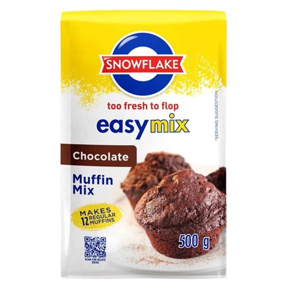 SNOWFLAKE CHOCOLATE MUFFIN MIX